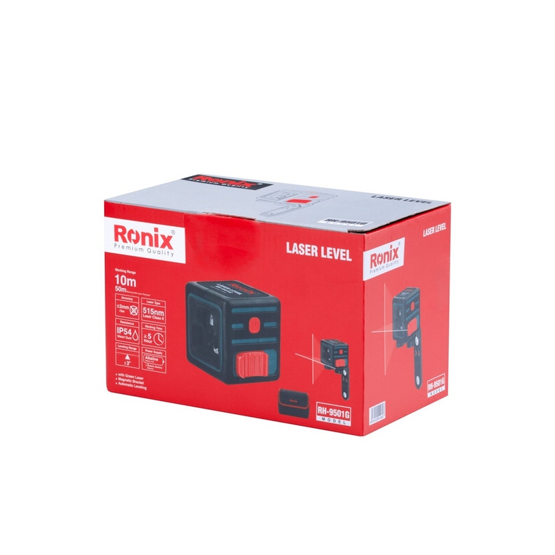 قیمت و خرید تراز لیزری رونیکس مدل دو خط کد RH-9501G